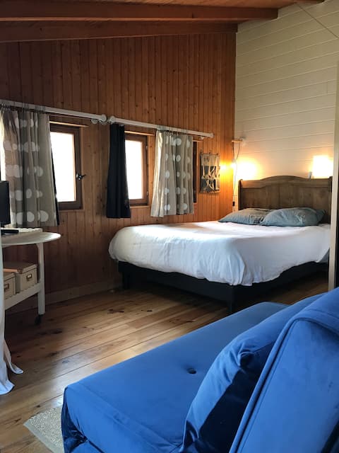 Airbnb performant: Cozy studio 3 travelers, greenery and beaches à Finistère