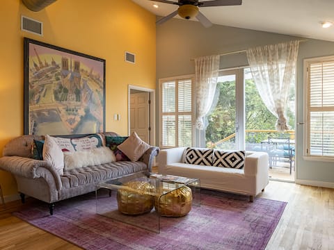 Top Airbnb: Entire Home w/ View in East ATX - Patio - Parking in Govalle