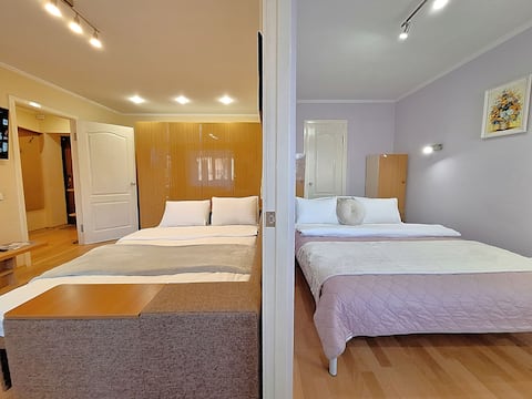 Kashtanova 2-room apartment. Alex Apartments Network