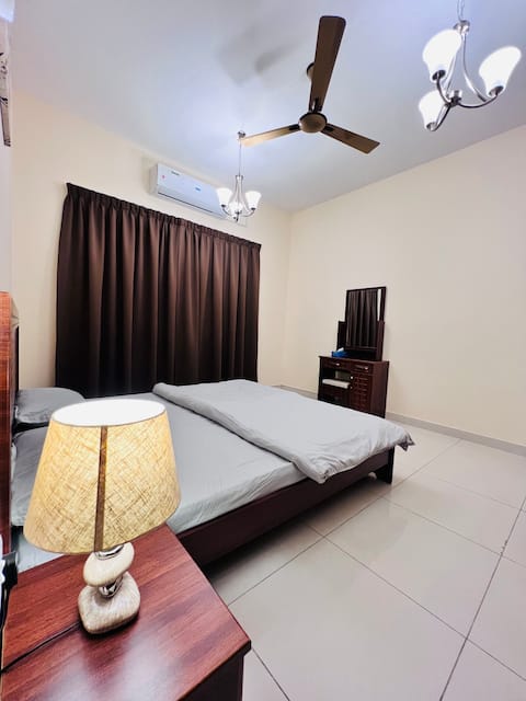 New Flat in Villa With Parking at Deira-Dubai