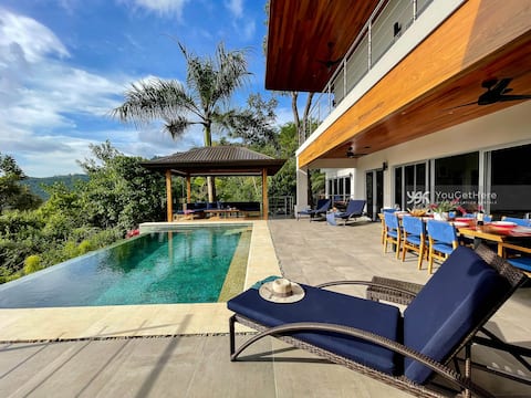 Luxury New Villa, Awesome Ocean & Valley Views