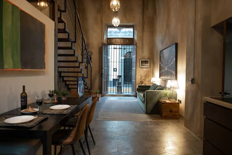 Successful Airbnb property: Hidden Gem|Loft at historic district with pool in Sinaloa
