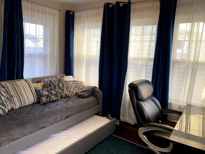 Letto estraibile nella veranda