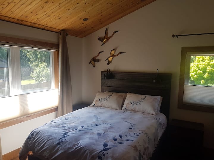 Chumba cha kulala cha Master, madirisha 2, vivuli vya chini