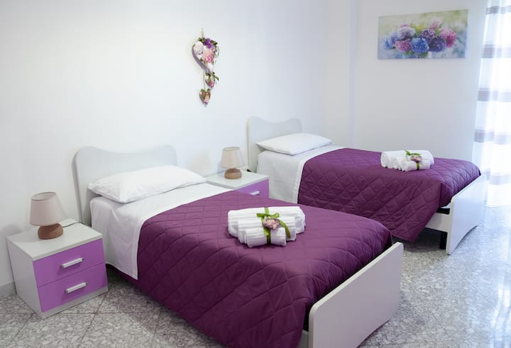 Chambre 2 lits simples 