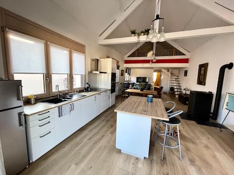 Townhouse with nice loft 110 m² – 4 pers.