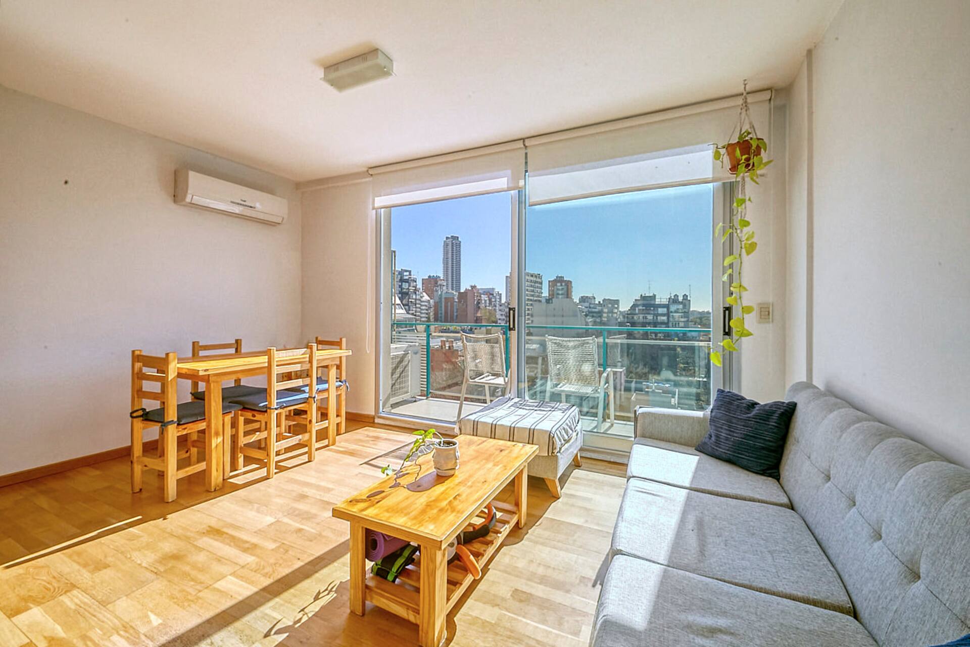 Apartamento de 1 quarto mobiliado em Palermo