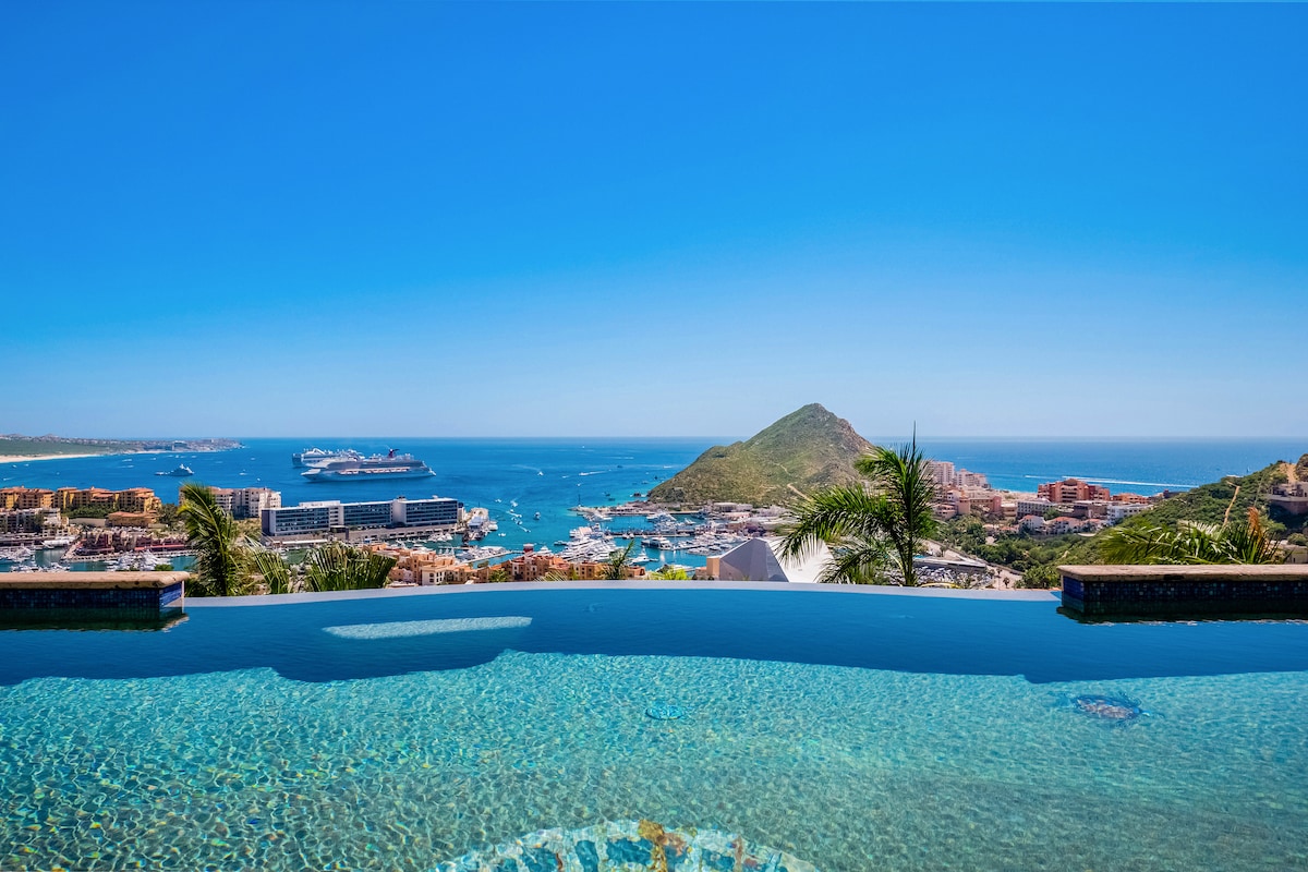 Spectacular Gated Villa with Cabo's Best Views!