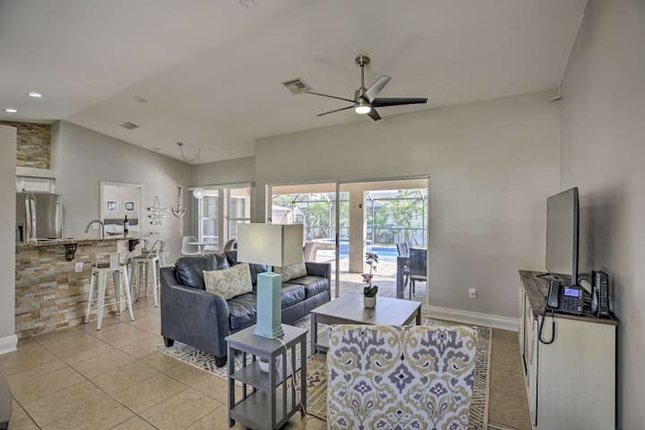 Private Home W/ Heated Spa&pool And Screened Lanai - Cape Coral, FL