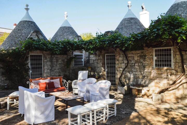 Mediterranean Home- Amazing Trulli with pool gallery image 2