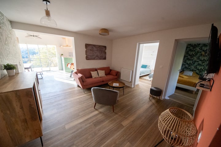 Gîte "Le Panoramik Ardèche" 12p - 2 Villas - Vallon-Pont-d'Arc