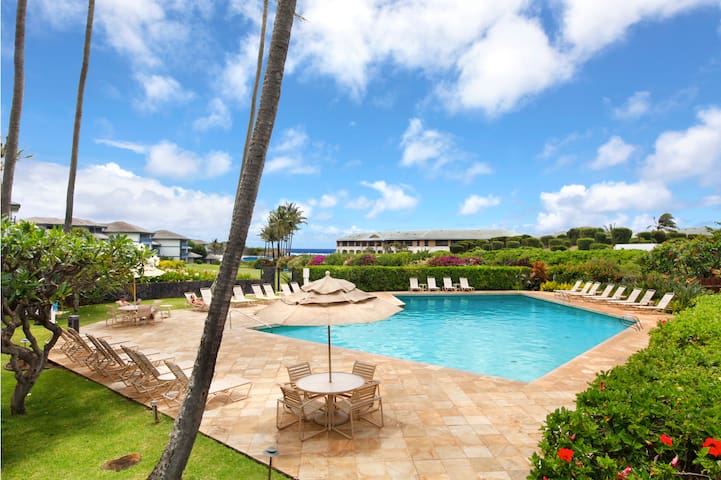 Lovely 2 king bedrooms condo 1st floor with Pool