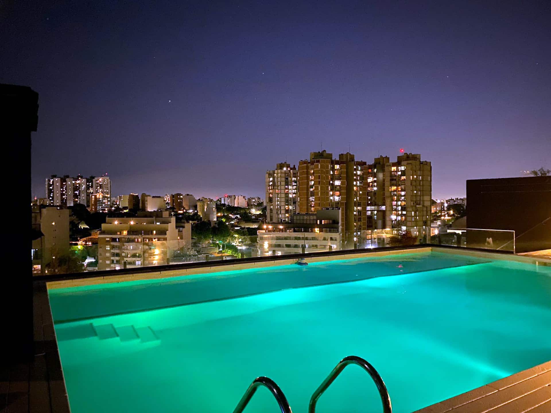 New apartment, pool, garage, grill, solarium