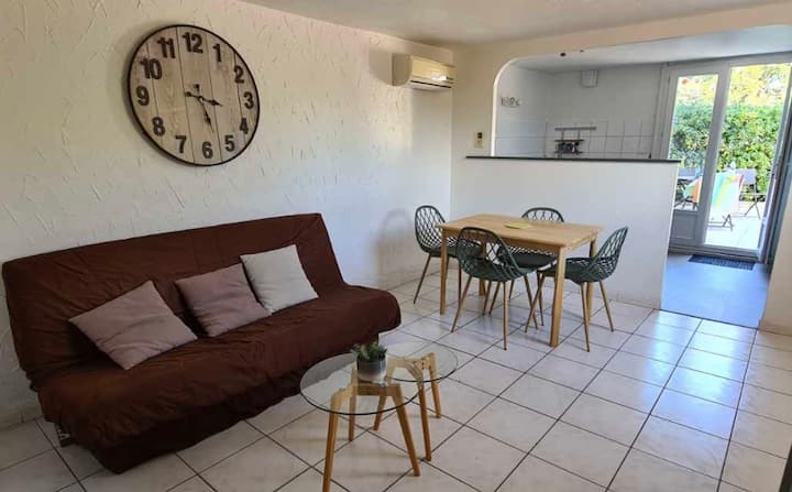 Rez De Villa Avec Piscine - Santa Giulia