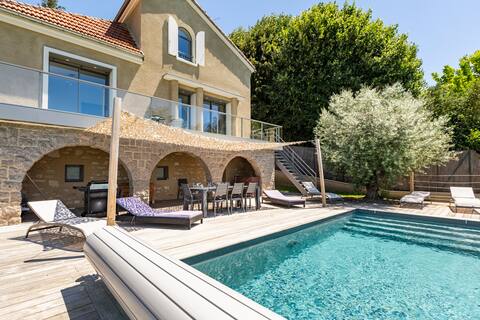 Beautiful Villa with heated pool in VICHY