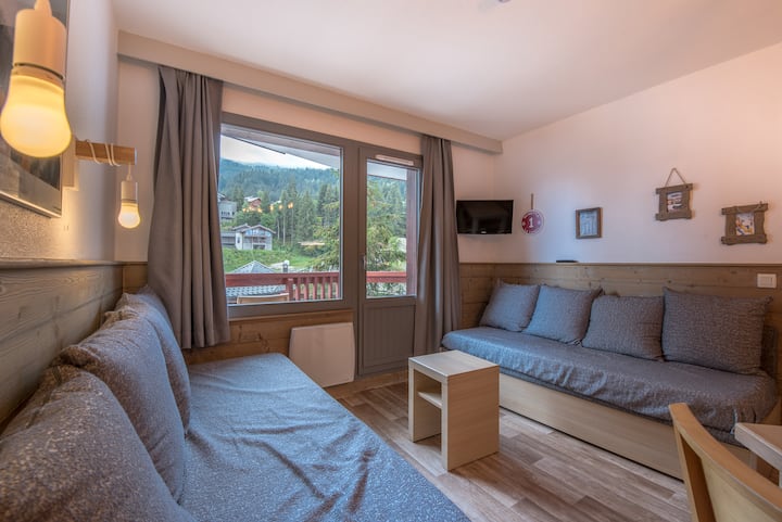 Appartement La Tania Skis Aux Pieds Centre Station - Courchevel