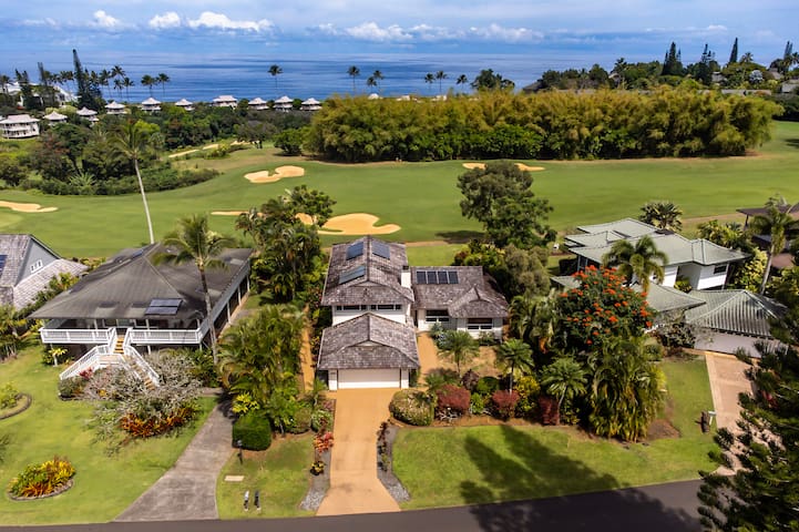 Modern 4bdr Home on Golf Course-A/C-Ocean-views