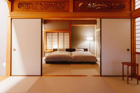 [Entire building] A private villa with a 5-minute drive to Uchimaki Onsen Town, where you can see Mt