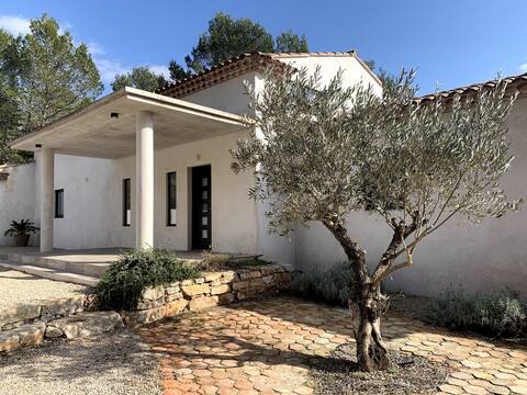 Beautiful 4* villa, pool, gym, A/C, plancha