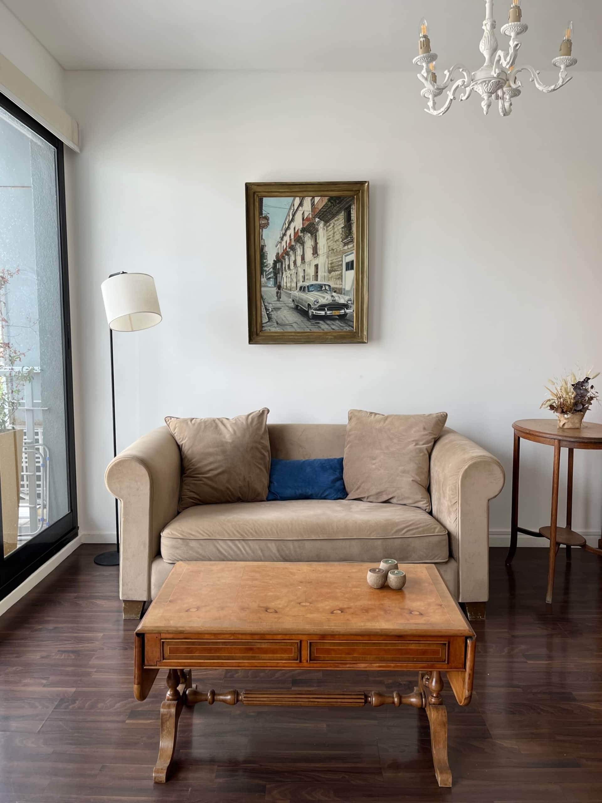 Apartamento de 1 quarto em Palermo com vista e piscina