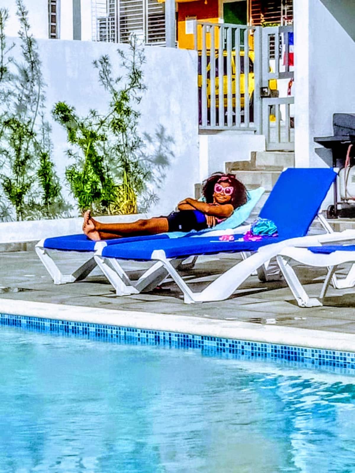 Pool and comfort at 3 Bedrooms Vacation Home & Pool G-101