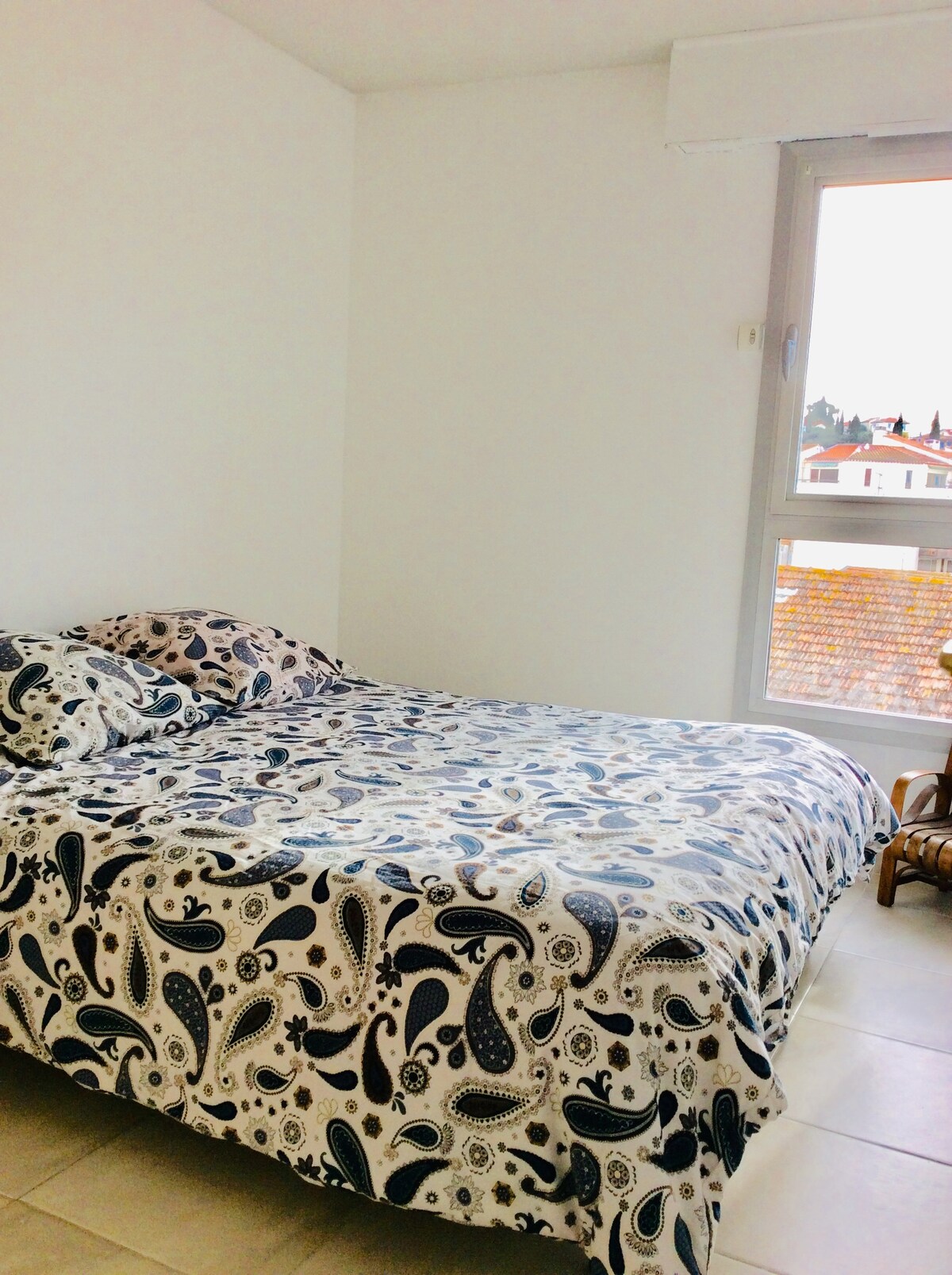 Chumba cha kulala kilicho na kitanda 160 + chumba cha kupumzikia 