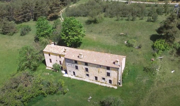 Maison vue de haut