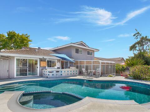 Charming Home with Backyard Oasis, close to beach!