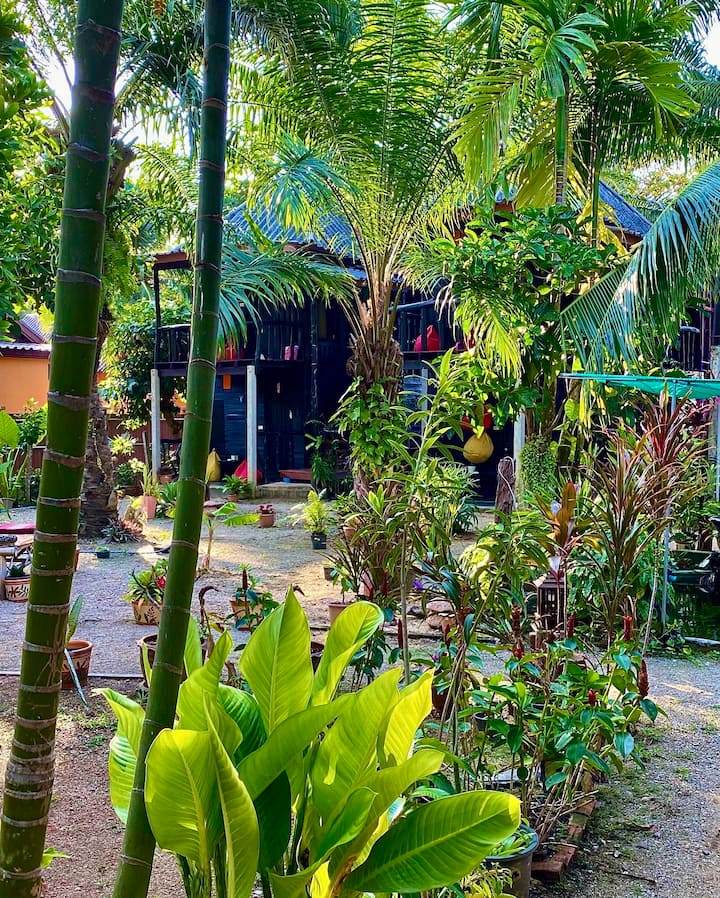 landskap halaman rumah kampung