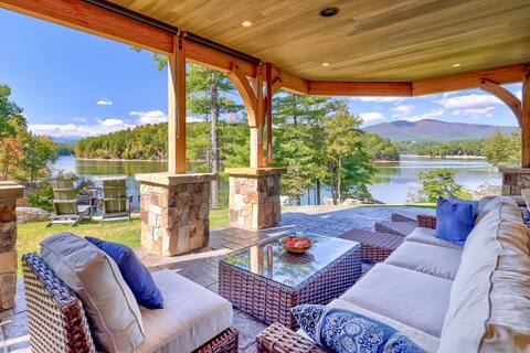 Waterfront & View + Dock, Sauna, Hot Tub*, Bonfire