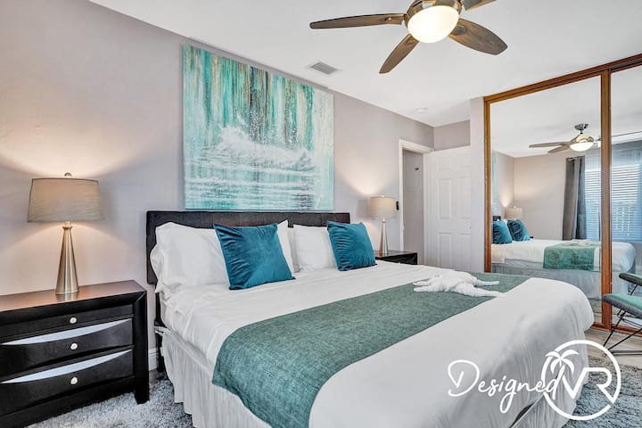 Offrez-vous du luxe et du confort : chaque chambre dispose d'un lit king size !