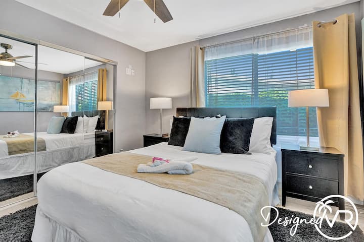 Offrez-vous du luxe et du confort : chaque chambre dispose d'un lit king size !