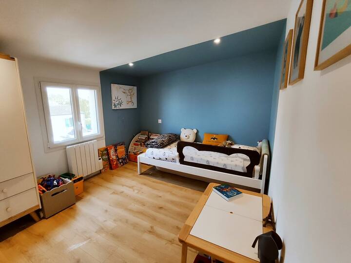 חדר שינה לילדים למעלה