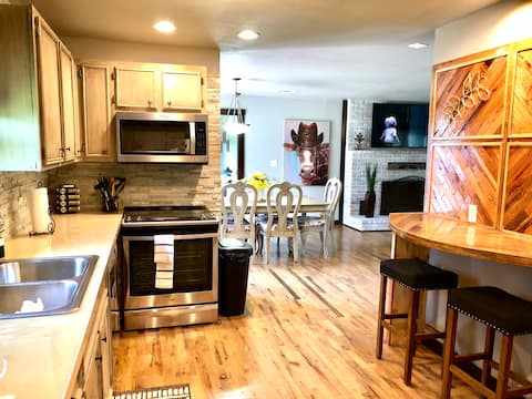 Rural Farm Chic - Big Spaces for the Whole Gang.