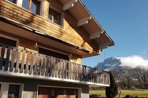 Villaz people . 100m2 warm and bright