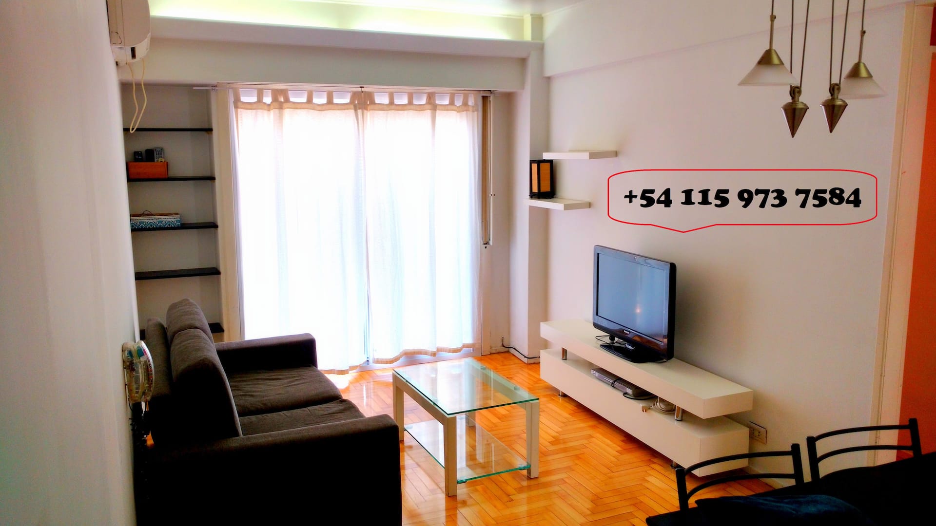 Quarto em apartamento em Recoleta para turistas e nômades digitais
