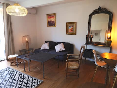 Bel appart, 75 m2, 4 pers, jardin, Toulouse nord