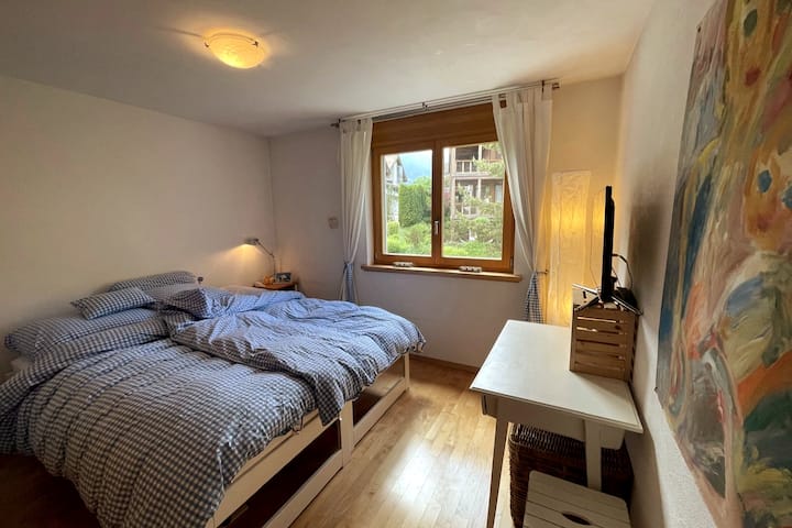 Dormitorio 1: cama tamaño king con opción de cama doble