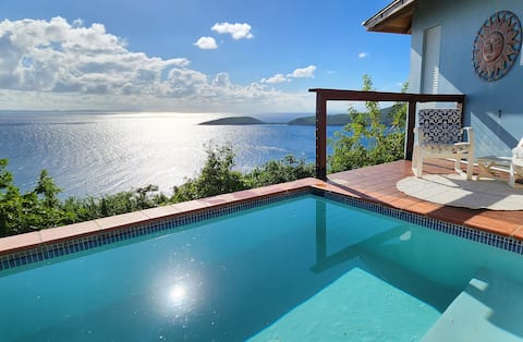 Popular Airbnb listing: Secluded Villa with Stunning Views & Dipping Pool in Culebra