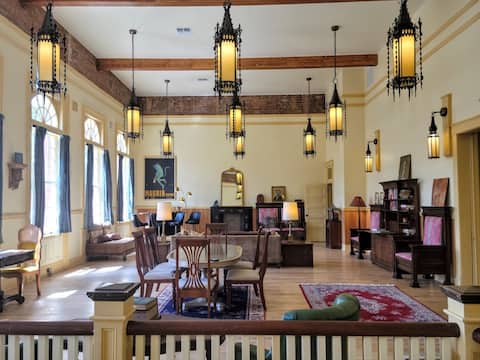 Stay in Bisbee's historic Pythian Castle!