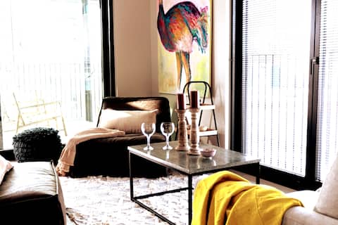 A modern triangle by the sea in Hanko.