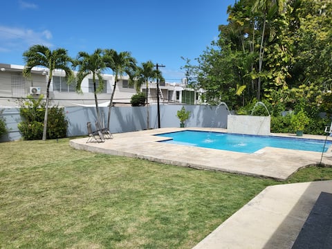 Luxury house with a pool with + no chores!