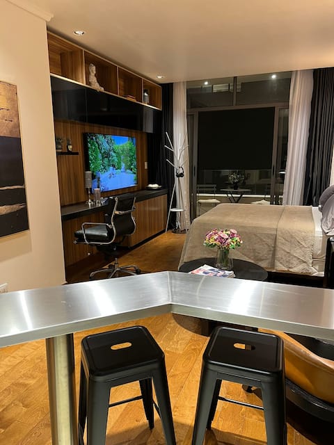 Cozy Monoambiente In Residential Zone.