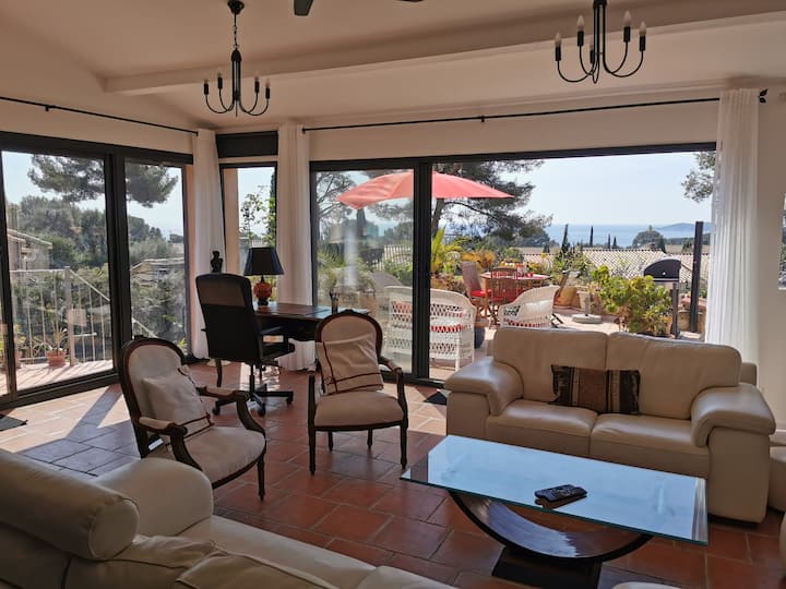 Val D'azur 2, Vila Piscine, Vue Mer, Parking - La Ciotat