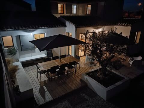 "La Marinière" Vacation home for 10 people.