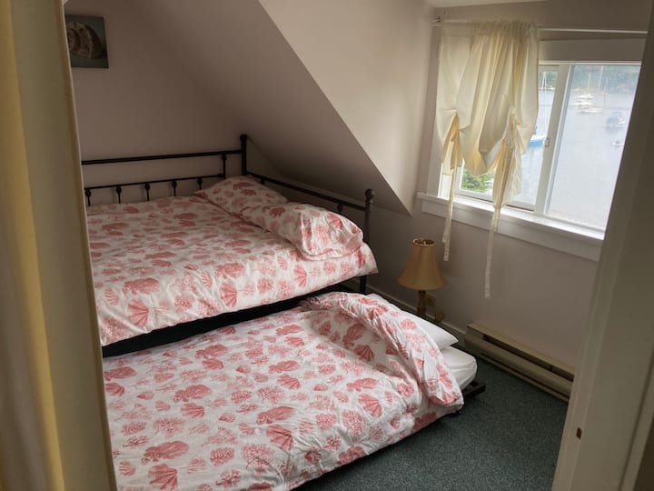 Turret Bedroom #4 with double top and twin trundle 