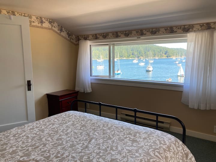 Bedroom #3 Queen on third floor.  Amazing view