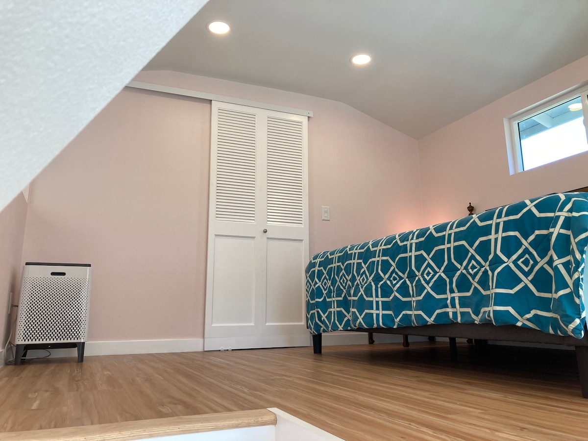 Loft u spavaćoj sobi 