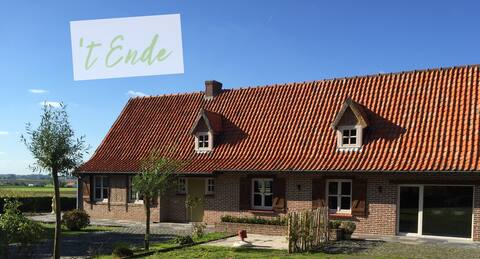 Welcome to vacation home 't Ende in Watou
