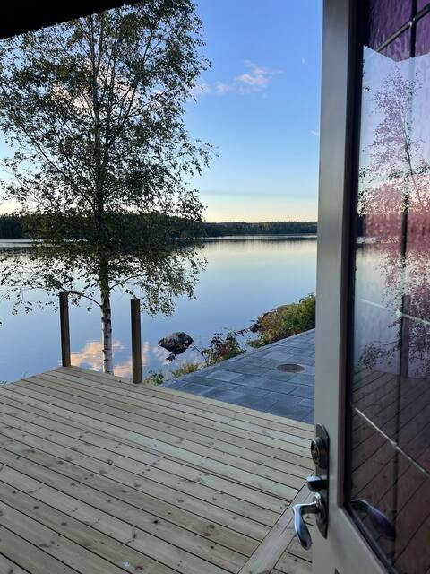 Lakefront cottage 10min from Gbg-Landvetter airport